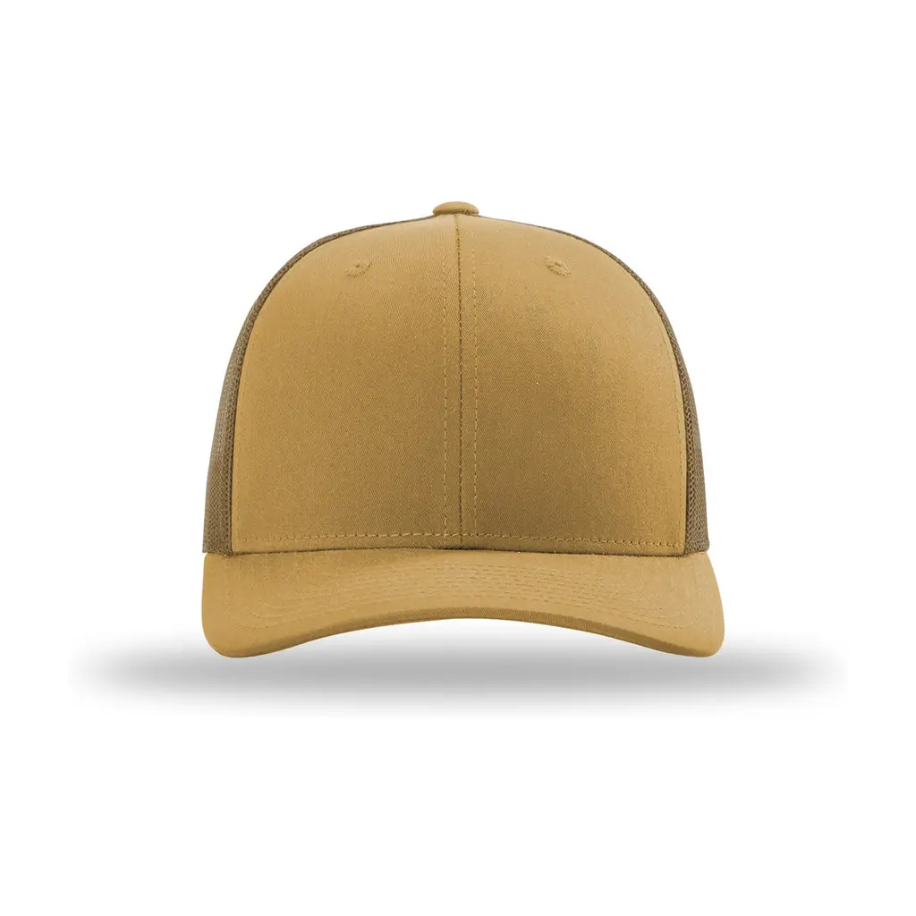Richardson Trucker Cap, Amber Gold, front view