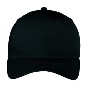 Port Authority Easy Care Cap, Black, front view