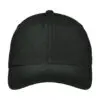Port Authority Spray Wash Cap, Black, front view