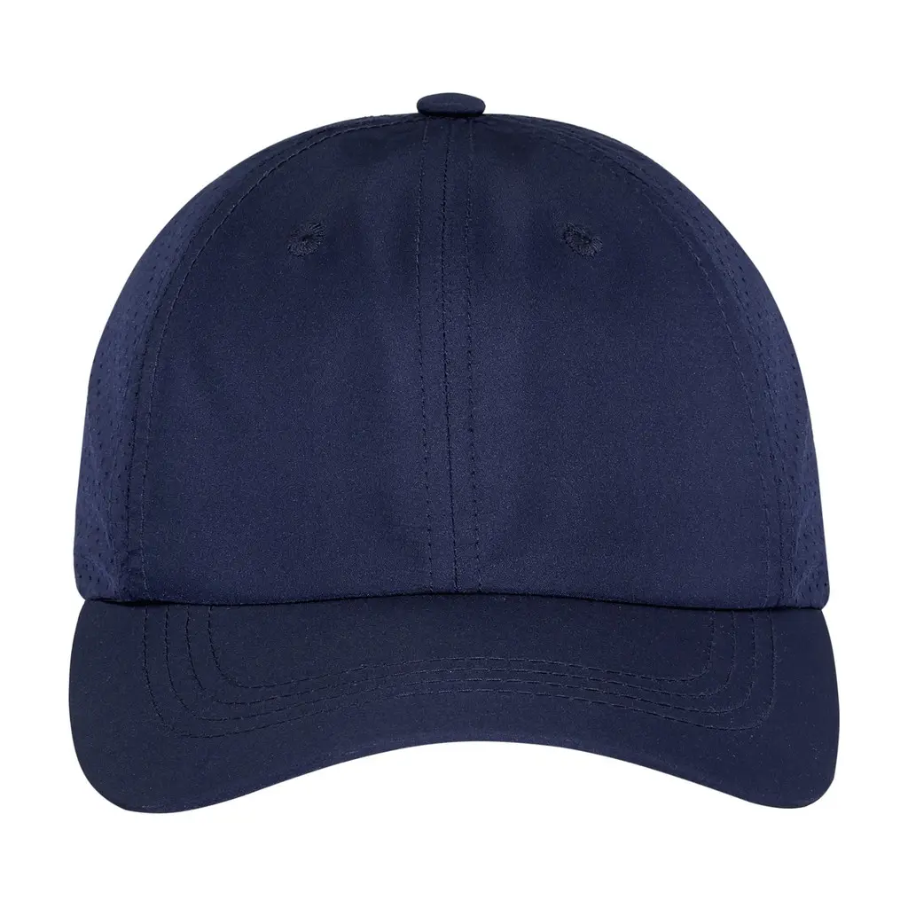 Port Authority Perforated Cap, Navy, front view