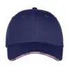 Port Authority Americana Flag Sandwich Cap, Blue Crush, front view