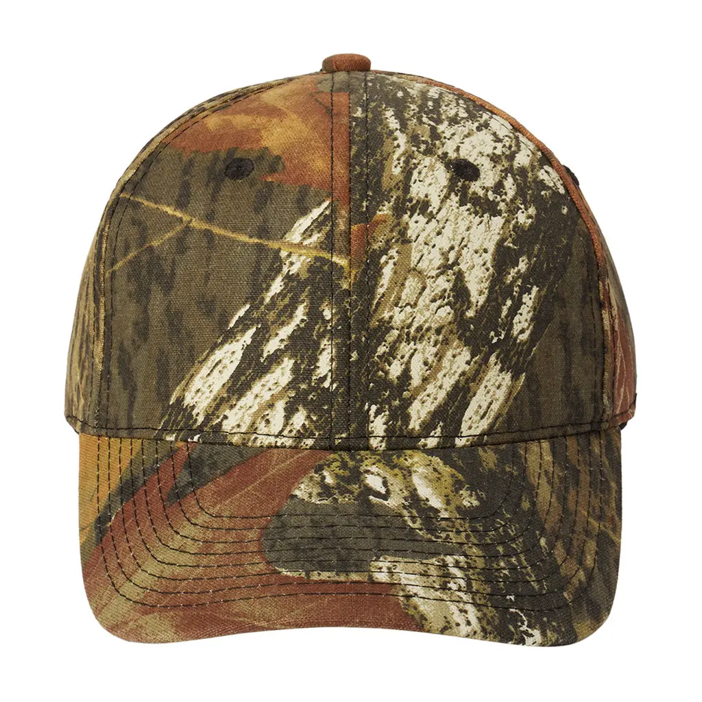 Port Authority Pro Camouflage Series Cap, Mossy Oak New Break-Up, front view
