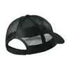 Port Authority Adjustable Mesh Back Cap, Black, back view
