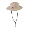 Port Authority Outdoor Wide-Brim Hat, Coffee Cream, back view