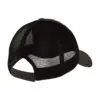 Port Authority Pigment Print Mesh Back Cap, Black, back view