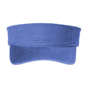 Port Authority Beach Wash Visor, Blue Moon, front view