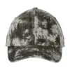 Port Authority Tie-Dye Cap, Black, front view
