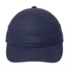 Port Authority 7-Panel Cap, Rich Navy, front view