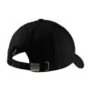 Port Authority Brushed Twill Cap, Black, back view