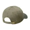 Port Authority Two-Tone Pigment-Dyed Cap, Khaki/ Hunter, back view