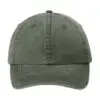 Port Authority Pigment-Dyed Cap, Hunter, front view