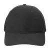 Carhartt Cotton Canvas Cap, Black, front view