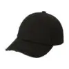 District Distressed Cap, Black, side view