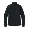 New Era Women's Stand Out 1/4-Zip, Black, back view