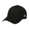 New Era Structured Stretch Cotton Cap, Flag Black, side view