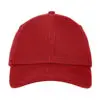 New Era Adjustable Structured Cap, Scarlet Red, front view