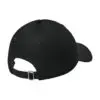 New Era Adjustable Unstructured Cap, Flag Black, back view