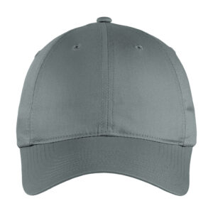 Nike Unstructured Cotton/Poly Twill Cap, Dark Grey, front view