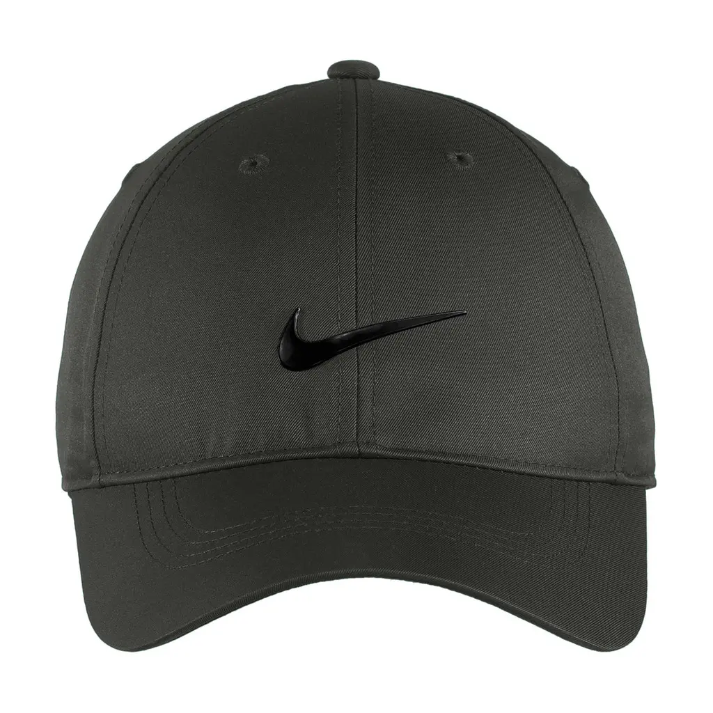 Nike Dri-FIT Swoosh Performance Cap, Black, front view