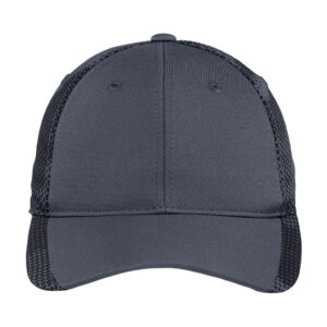 Sport-Tek CamoHex Cap, Iron Grey, front view