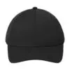 Sport-Tek PosiCharge RacerMesh Cap, Black, front view