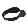 Sport-Tek PosiCharge RacerMesh Visor, Black, back view