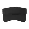 Sport-Tek PosiCharge RacerMesh Visor, Black, front view