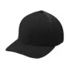 Sport-Tek Flexfit Air Mesh Back Cap, Black/ Black, side view