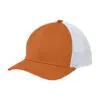Sport-Tek Club Trucker Cap, Texas Orange/ White, side view