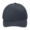 Sport-Tek YP Classics Retro Trucker 5-Panel Cap, Iron Grey/ Iron Grey, front view