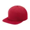 Sport-Tek YP Classics Premium 5-Panel Snapback Cap, Deep Red, side view