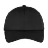 Port Authority Youth Pro Mesh Cap, Black, front view