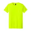 Gildan Performance T-Shirt, Safety Green, front view
