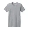 BELLA+CANVAS Unisex Heather CVC Short Sleeve Tee, Athletic Heather, front view