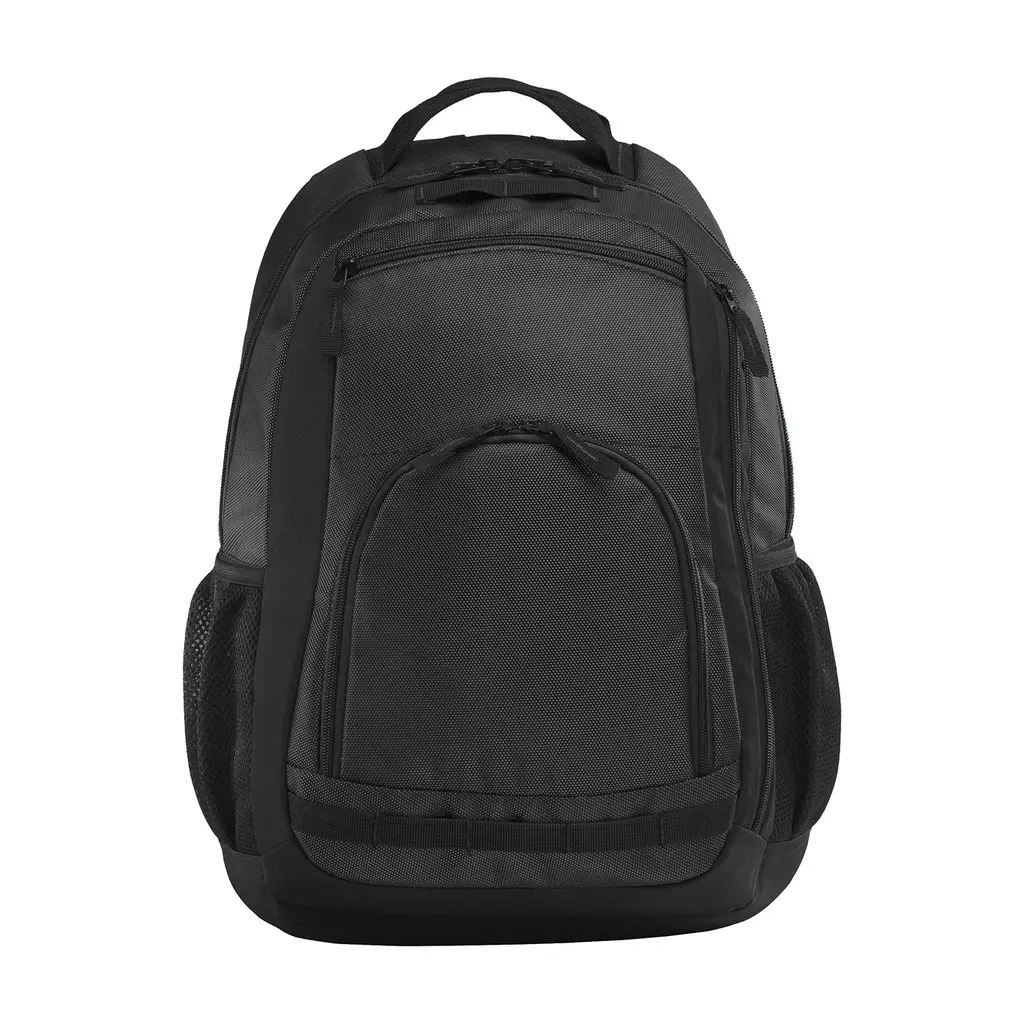 Port Authority Xtreme Backpack, Dark Grey/ Black/ Black, front view