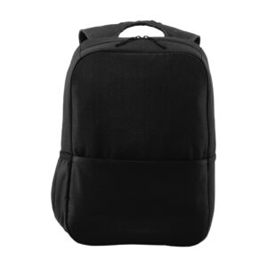 Port Authority Access Square Backpack, Black, front view