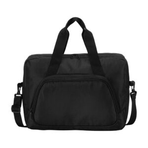 Port Authority City Briefcase, Black, front view
