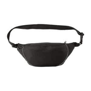 Port Authority Hip Pack, Black, front view