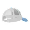Port Authority Snapback Trucker Cap, Carolina Blue/ White, back view