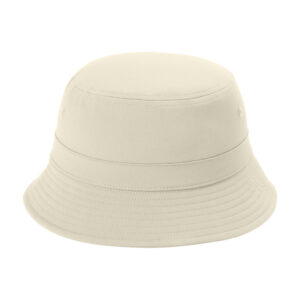 Port Authority Poly Bucket Hat, Sahara, front view