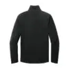 Eddie Bauer 1/2-Zip Microfleece Jacket, Black, back view