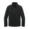 Eddie Bauer 1/2-Zip Microfleece Jacket, Black, front view