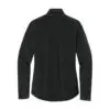 Eddie Bauer Women's 1/2-Zip Microfleece Jacket, Black, back view