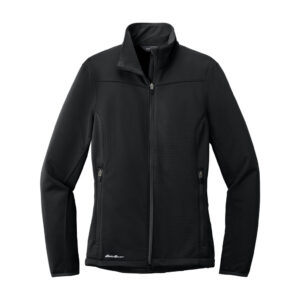 Eddie Bauer Women's Weather-Resist Soft Shell Jacket, Black, front view