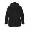 Eddie Bauer Women's WeatherEdge 3-in-1 Jacket, Black/ Storm Grey, back view