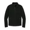 Port Authority Value Fleece Jacket, Black, front view