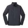 Port Authority Welded Soft Shell Jacket, Battleship Grey, front view