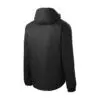 Port Authority Vortex Waterproof 3-in-1 Jacket, Black/ Black, back view