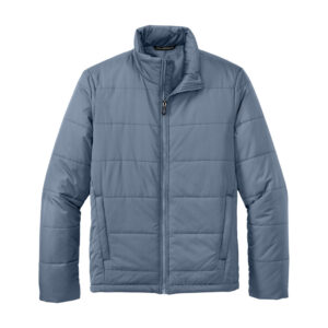 Port Authority Puffer Jacket, Dusk Blue, front view