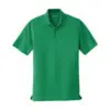 Port Authority Dry Zone UV Micro-Mesh Polo, Bright Kelly Green, front view